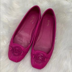 Pink Michael Kors Flats
